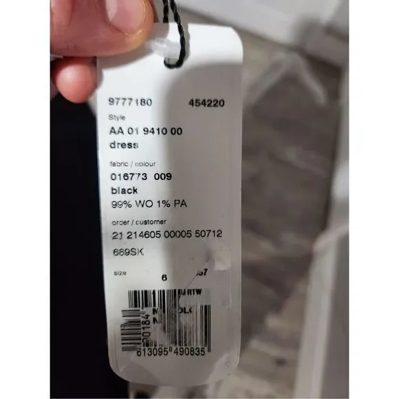 Akris Belted Sheath Dress Size 6 NWT ** no belt